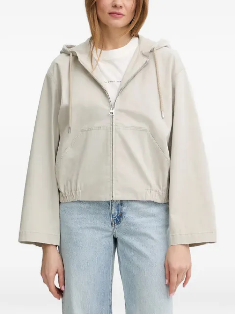 Marc O'Polo hooded zip-up jacket Neutrals 5000013354