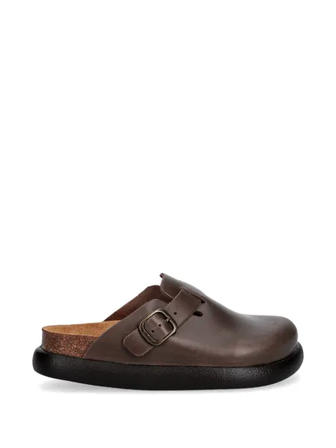 Scholl Fae buckle-strap mules Brown F323971590