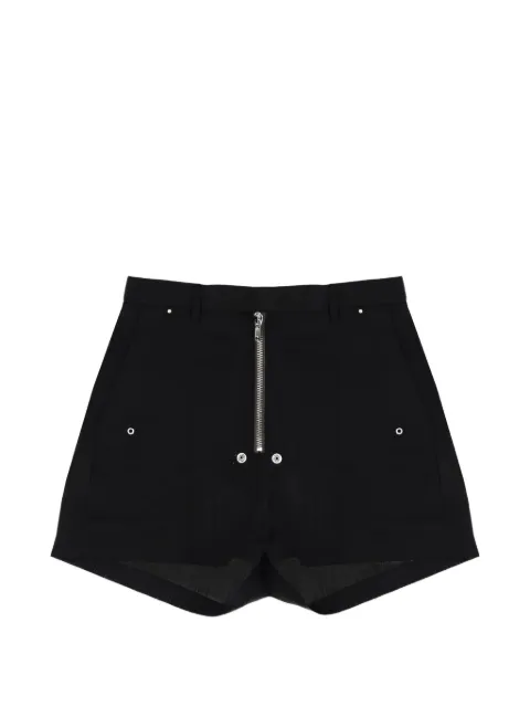 Rick Owens zip fastening shorts Black RP01F6306WG