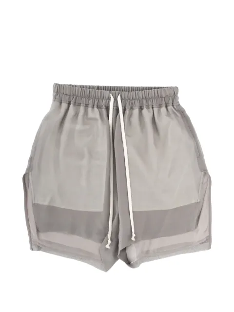 Rick Owens Boxers drawstring-waist shorts Grey RP01F6351G