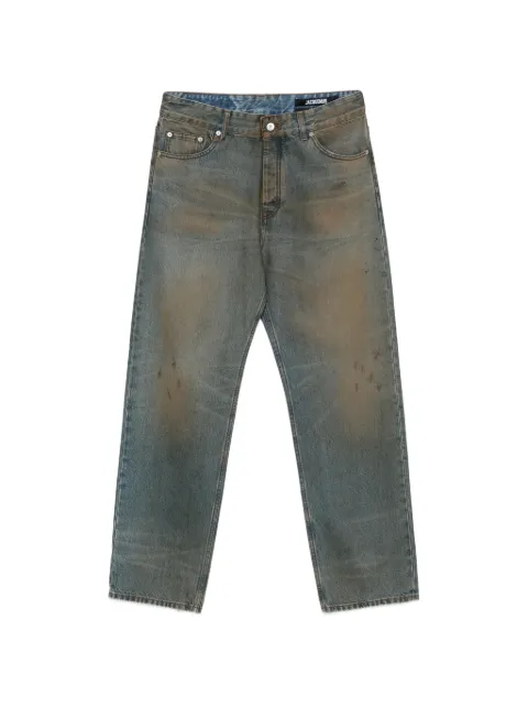 Jacquemus The Berger de-Nîmes denim pants Blue PAM00564AD00038
