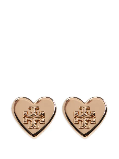 Tory Burch Forget-Me-Not heart stud earrings Pink 180841