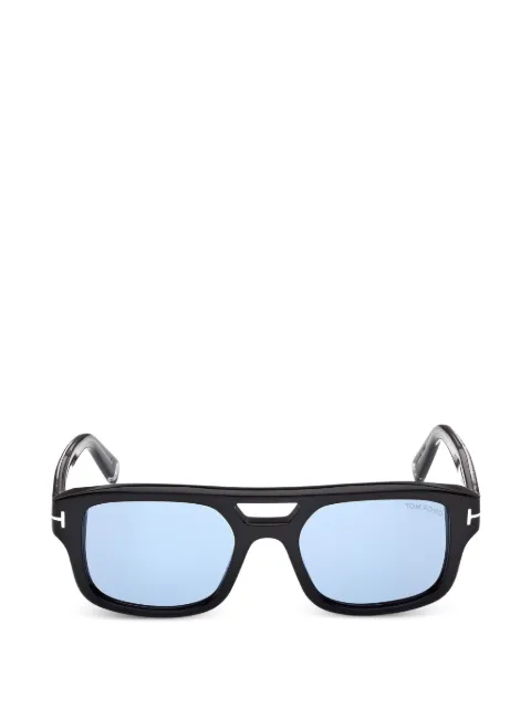 TOM FORD Eyewear rectangle-frame sunglasses Black TI0022
