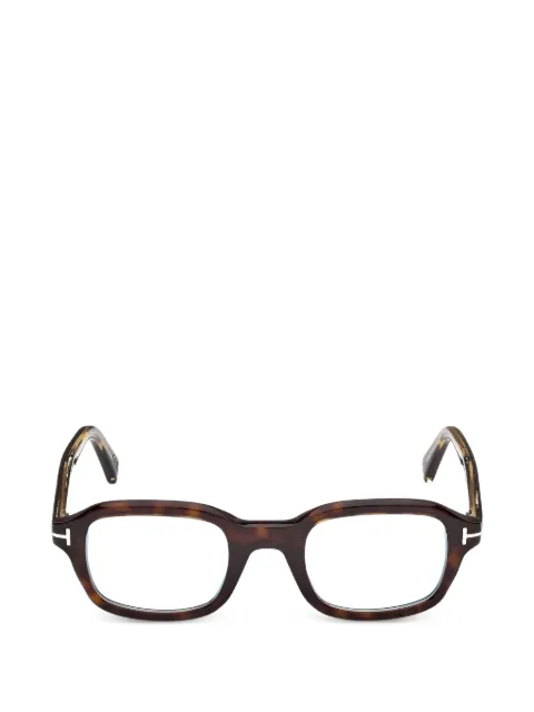 TOM FORD Eyewear square-frame glasses Brown TI5013B