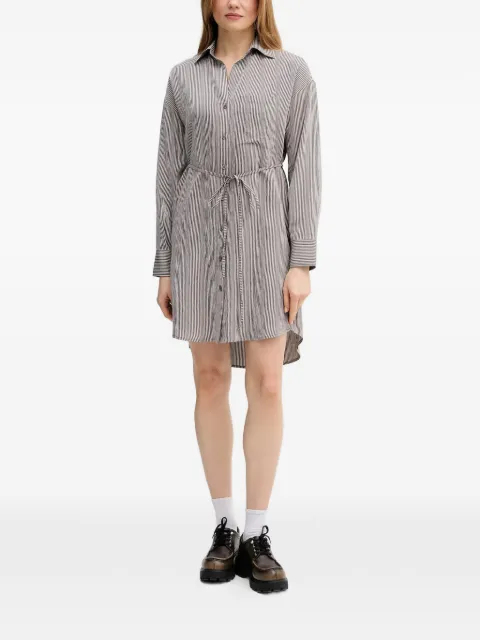 Marc O'Polo striped tie-waist dress Brown 5000013226