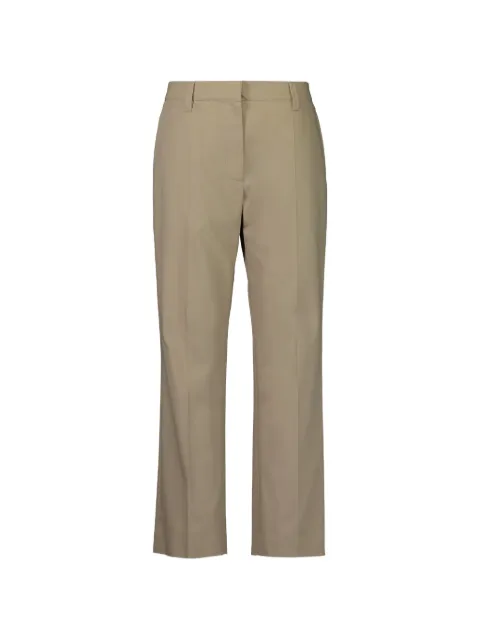 Brunello Cucinelli concealed-fastening cigarette trousers Brown M0F70P9178C9325