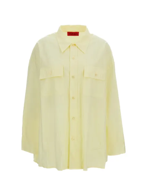 THELATEST Daria button-up shirt Yellow TLW04010T0165ABTPT0377