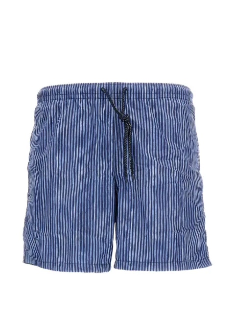 Drumohr striped drawstring swim shorts Blue ICD99400