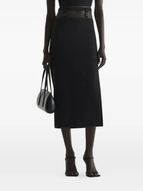 Mugler Suspended skirt Black 26S1JU05981032