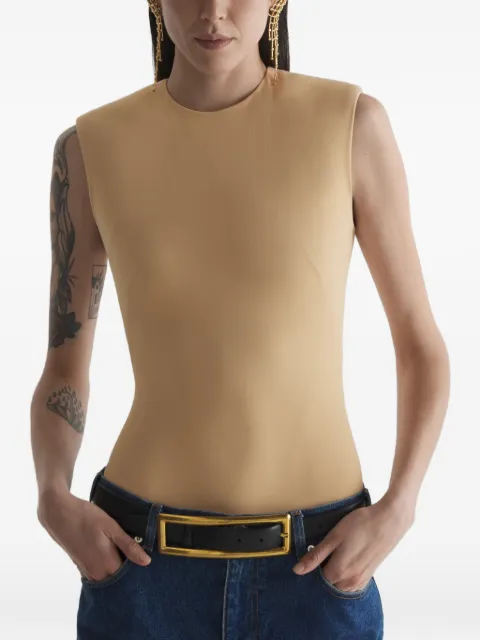 Mugler sleeveless body Neutrals 26S1BO03211030