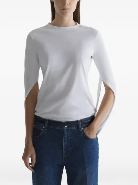 Mugler Cascade Loop T-shirt White 26S3TO08822036