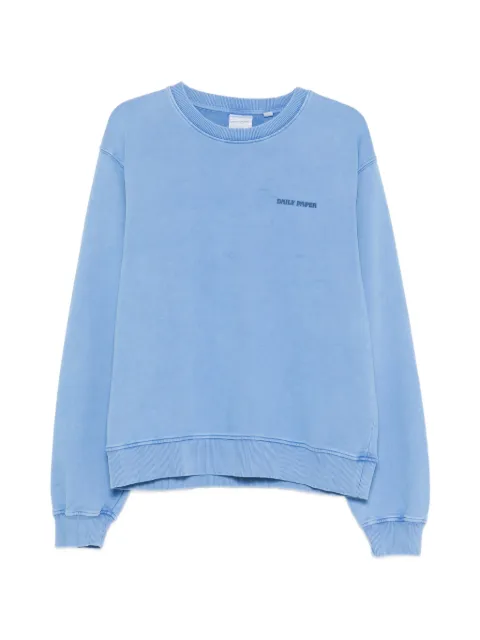 Daily Paper logo crew neck sweatshirt Blue 2610056