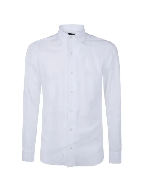 Barba buttoned shirt White BSUBSP0154070U