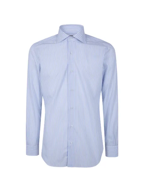 Barba striped shirt Blue I1U13P0154205U