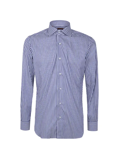 Barba striped shirt Blue I1U13P0154209U
