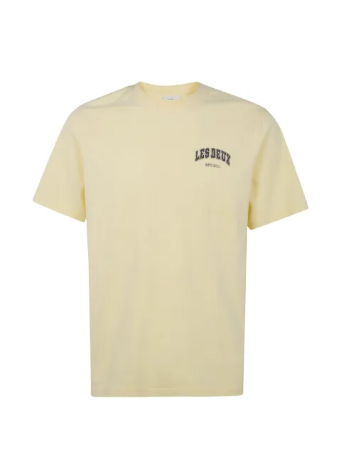 Les Deux Brady Hoop print T-shirt Yellow 1001473