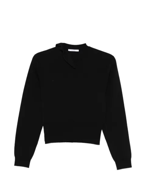 Givenchy tie-neck sweater Black BW90VY4ZT2