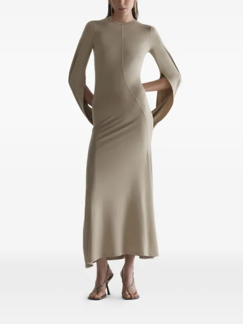 Mugler Cascade Loop dress Neutrals 26S1RO18493012