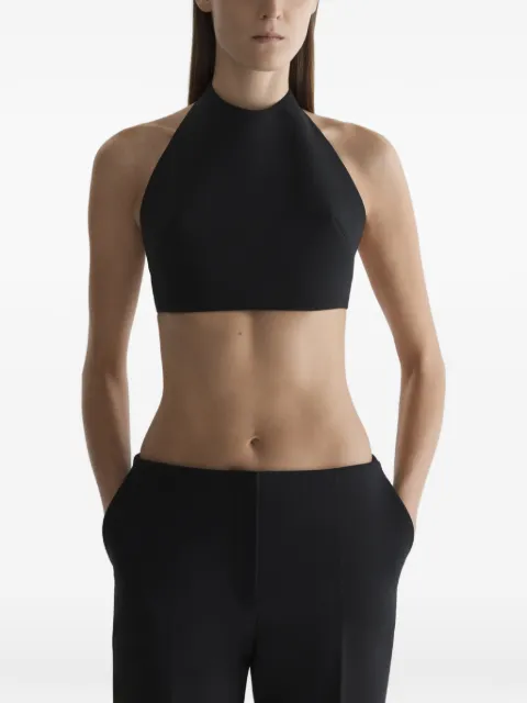 Mugler cropped top Black 26S1TO08691032