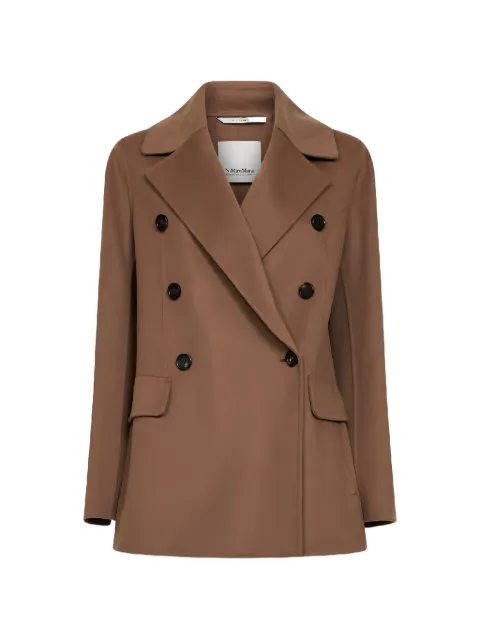 'S Max Mara double-breasted jacket Brown 2619041121600