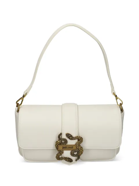 Just Cavalli snake-buckle satchel White 80RA4BA2ZSA89
