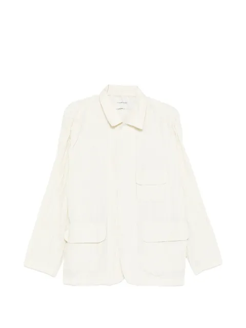 Gongdid Design flap-pocket jacket Neutrals GDM08