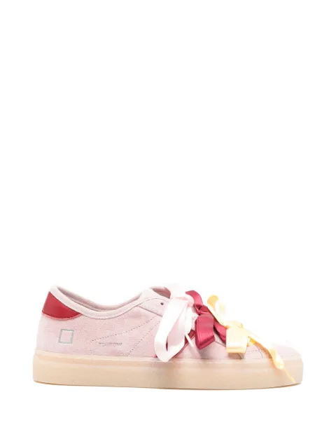 D.A.T.E. Tender bow sneakers Pink W441TEBWPK