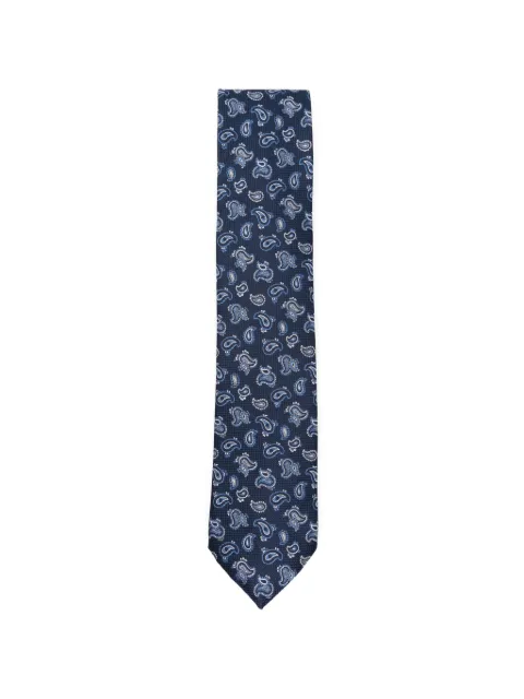 SAPIO paisley tie Blue N00001