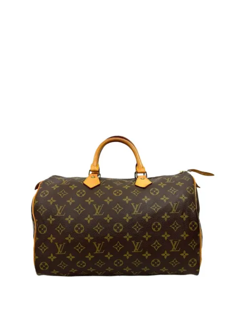 Louis Vuitton Pre-Owned 1984 Monogram Speedy 35 boston bag Brown 5HCS5HPW8UUZOQO2