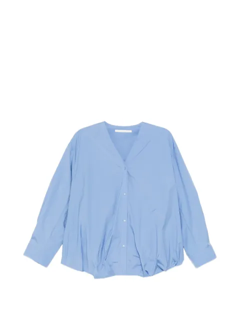 JNBY V-neck blouse Blue 5Q3215390