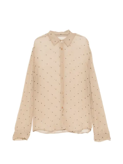 JNBY polka-dot shirt Neutrals 5Q3213650