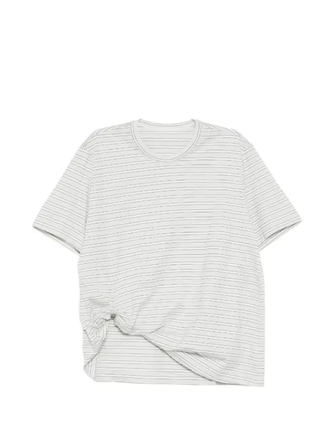 JNBY striped T-shirt White 5Q3112060