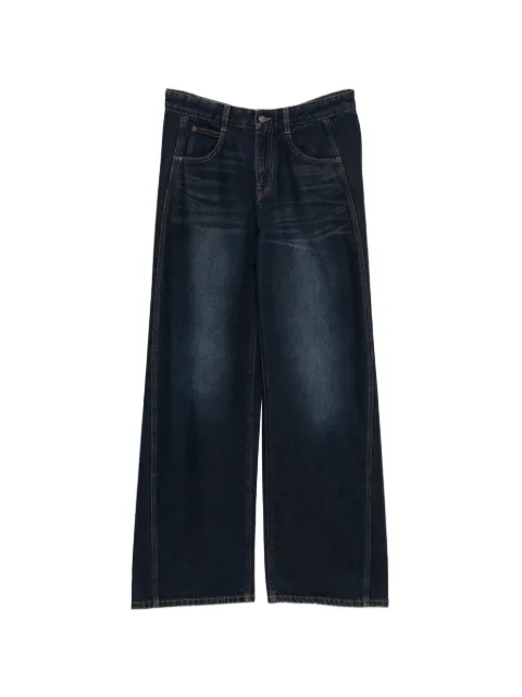 JNBY cotton wide-leg jeans Blue 5Q4E14950