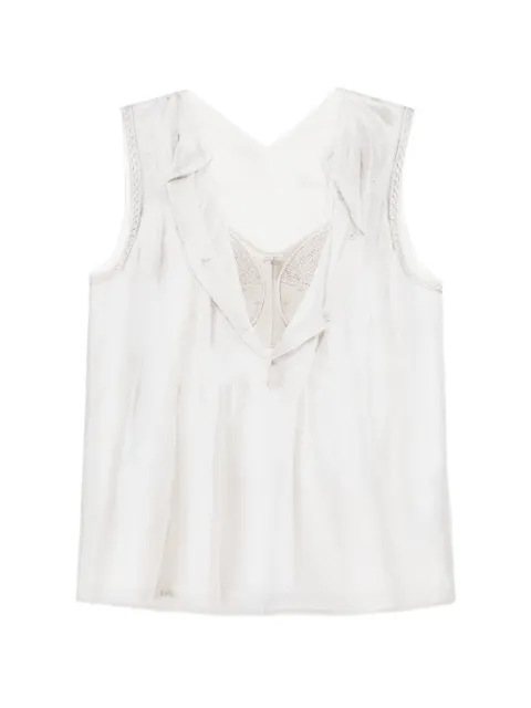 JNBY graphic-print top White 5Q4211020