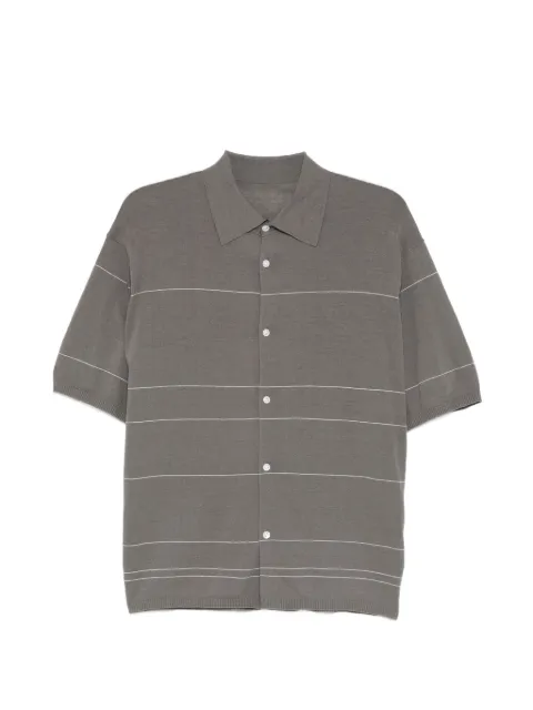 CROQUIS collared striped shirt Grey 9Q4311390