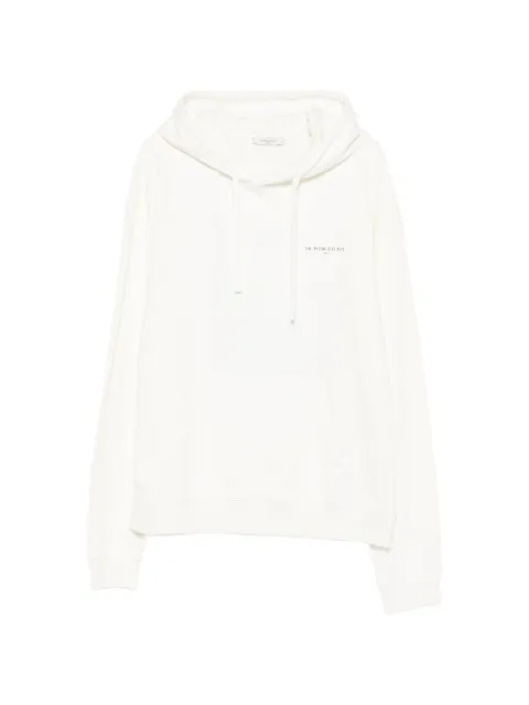 Ih Nom Uh Nit kangaroo-pocket hoodie White NUS26227