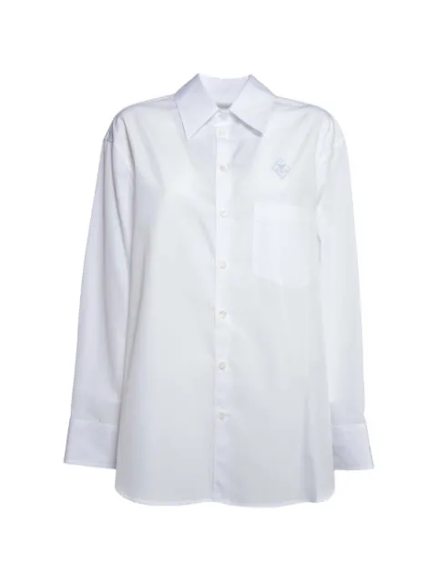 Seafarer chest-pocket shirt White SWC0065TCF00330009000