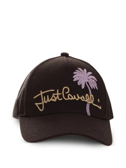 Just Cavalli embroidered baseball cap Black 80RAZK10ZG192
