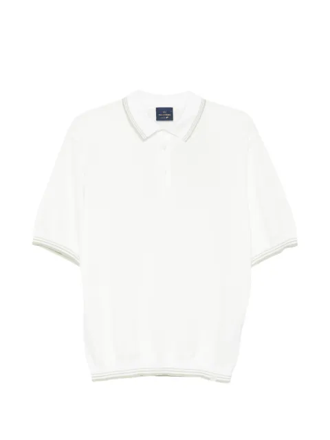 Paul & Shark striped-collar polo shirt White 26411634