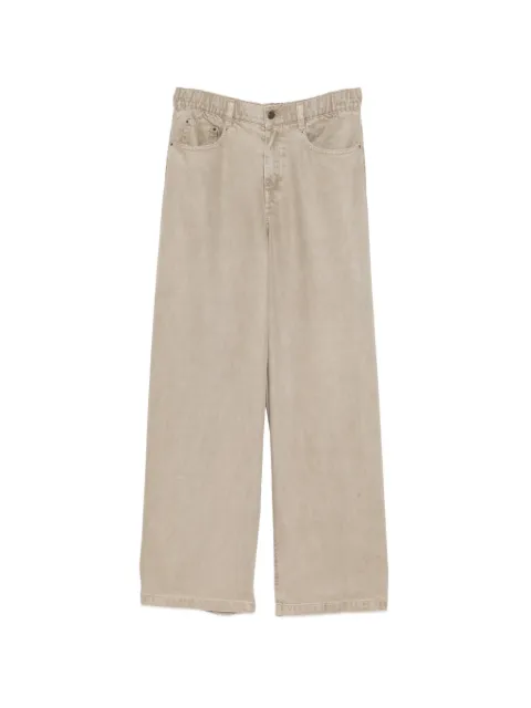 JNBY wide-leg trousers Neutrals 5Q4E15110