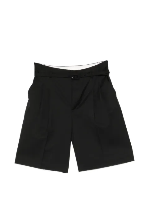LESS belted tailored shorts Black 2Q5E15610