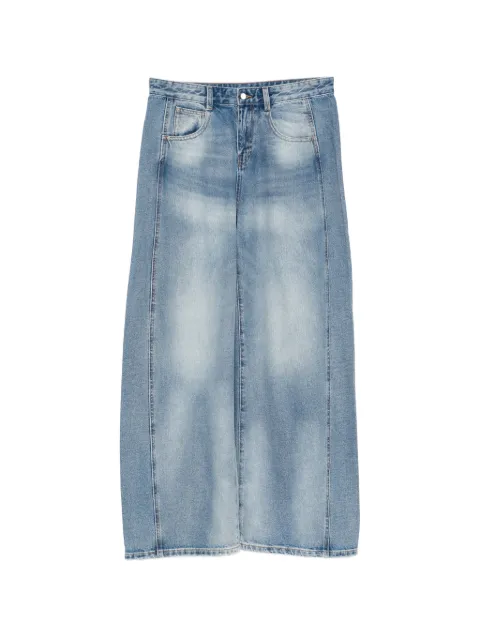 JNBY cotton wide-leg jeans Blue 5Q4E14950