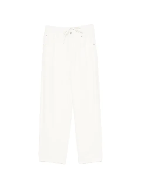 LESS drawstring straight-leg trousers Neutrals 2Q5E10140