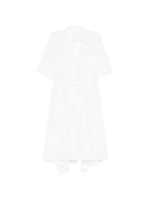 JNBY short-sleeved deconstructed dress White 5Q4G13060