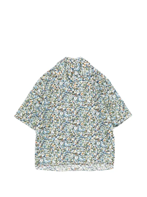 CROQUIS painted short-sleeve shirt White 9Q4210360