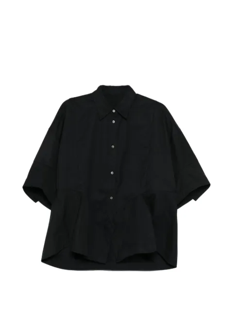 JNBY chest welt pocket shirt Black 5Q4213300