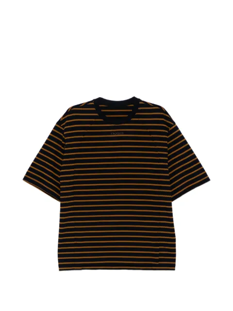 CROQUIS stripe print T-shirt Blue 9Q4112510