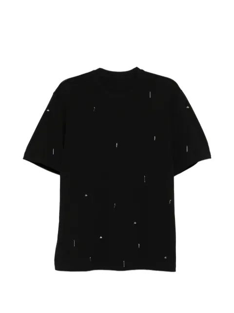 JNBY embellished T-shirt Black 5Q4112070