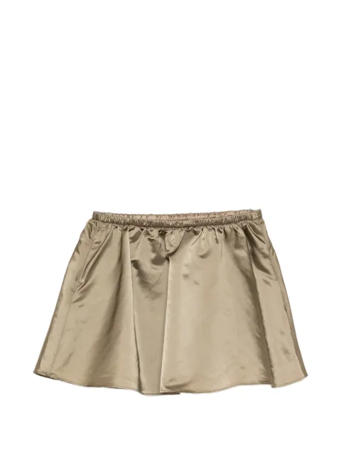 JNBY A-line mini skirt Gold 5Q4D15340