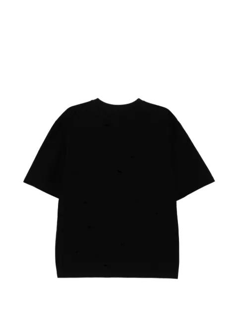 CROQUIS graphic print classic T-shirt Black 9Q4112170